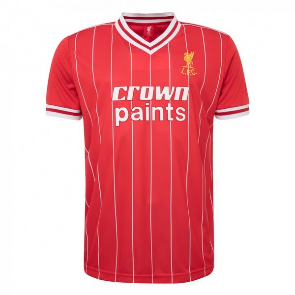 Tailandia Camiseta Liverpool 1ª Kit Retro 1982 1983 Rojo
